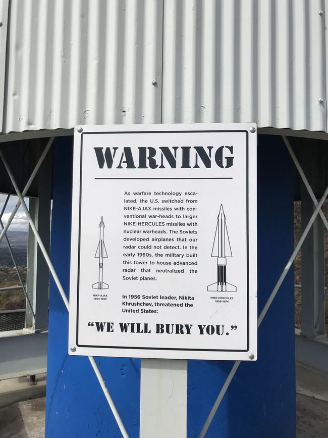 LA-96C Nike Missile Base - March 2018 Photo